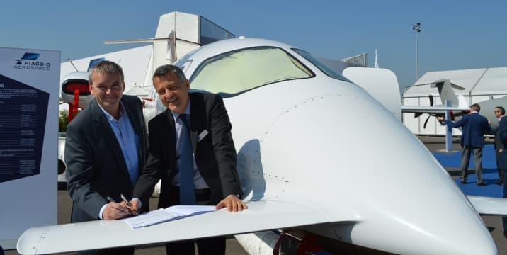 Le Bourget, Paris New Avanti EVO contract with UK's Zenith Aviation